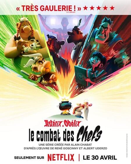 Астерикс и Обеликс: Поединок вождей / Asterix & Obelix: Le Combat des Chefs [1 сезон: 5 серий из 5] / (2025/WEB-DL) 1080p